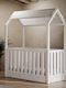 Casababy Polymorphische Montessori Babybett La Maison Weiß
