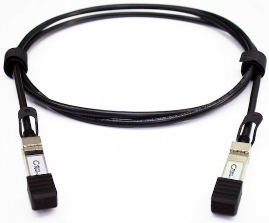 MicroOptics Καλώδιο Οπτικής Ίνας SFP+ 2m Μαύρο