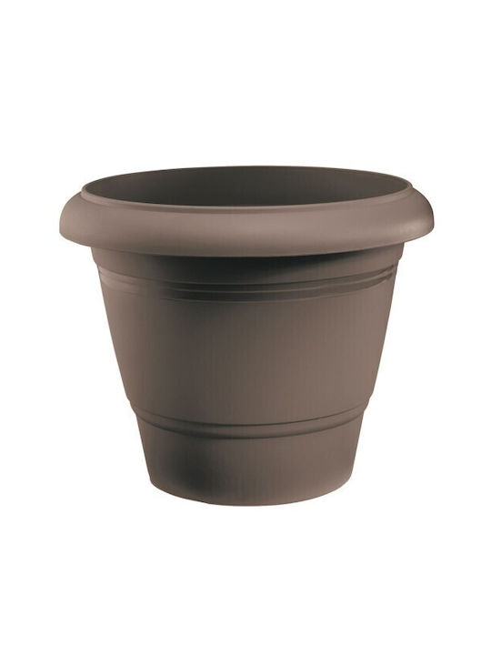 Plastona Festone Flower Pot 32x26cm Charcoal 02.01.0880-5