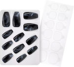 Essence False Nail Tip Black 12pcs