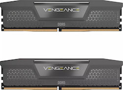 Corsair Vengeance 32GB DDR5 RAM with 2 Modules (2x16GB) and 6000 Speed for Desktop