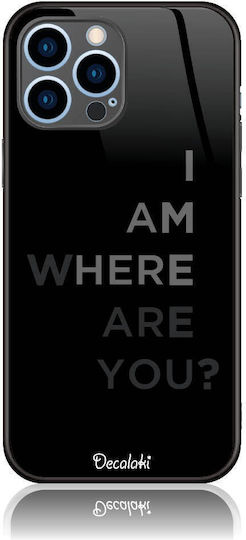 Where Are You? Back Cover Silicon Multicolor (Huawei Nova 11i)