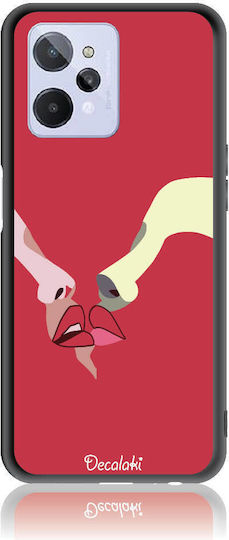 Red Lovers Back Cover Σιλικόνης Πολύχρωμο (Nokia C31Realme C31)
