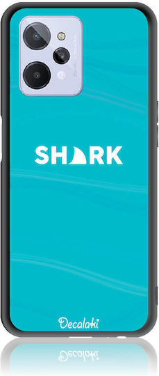 Shark Umschlag Rückseite Silikon Mehrfarbig (Nokia C31Realme C31)