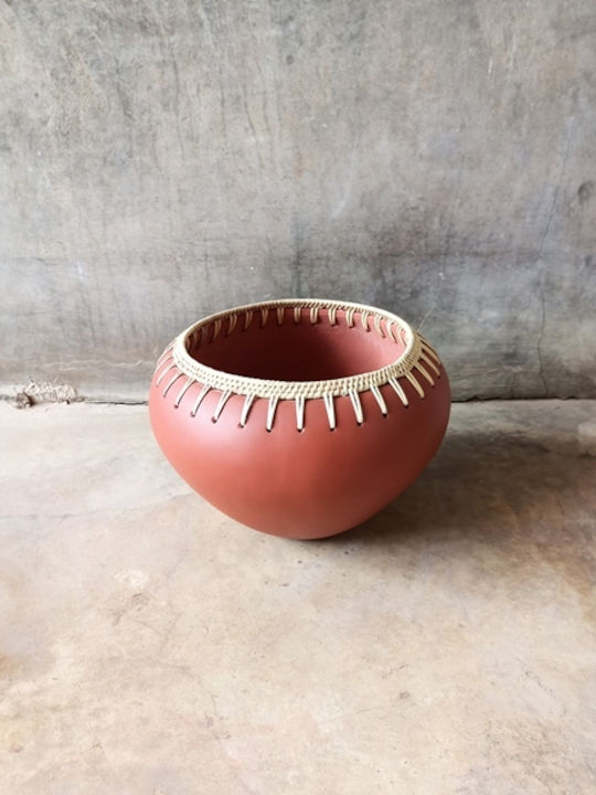 Ravenna Decorative Bowl Orange 30x30x22cm