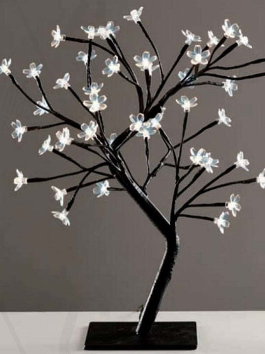 Christmas Decorative Illuminated Plastic Tree Natural Appearance 50cm IP20 Electric Black Tree