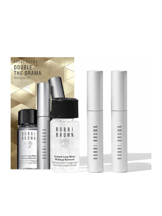 Bobbi Brown Сет за грим за лицето Очи Двойна драматична спирала за мигли Комплект 3бр Bobbi Brown Сет за грим за лицето Очи Двойна драматична спирала за мигли Комплект 3бр