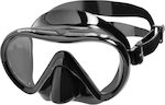 Mares Diving Mask Silicone with Breathing Tube Vento in Black color