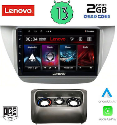 Lenovo Car-Audiosystem für Mitsubishi Lancer 2000-2007 (Bluetooth/USB/WiFi/GPS/Apple-Carplay/Android-Auto) mit Touchscreen 9"