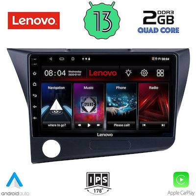 Lenovo Ηχοσύστημα Αυτοκινήτου για Honda CR-Z 2010-2016 (Bluetooth/USB/WiFi/GPS/Apple-Carplay/Android-Auto) με Οθόνη Αφής 9"