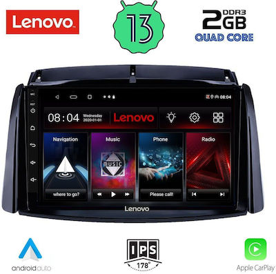 Lenovo Car-Audiosystem für Renault Koleos 2006-2016 (Bluetooth/USB/WiFi/GPS/Apple-Carplay/Android-Auto) mit Touchscreen 9"