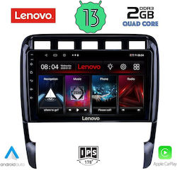 Lenovo Ηχοσύστημα Αυτοκινήτου για Porsche Cayenne 2002-2011 (Bluetooth/USB/WiFi/GPS/Apple-Carplay/Android-Auto) με Οθόνη Αφής 9"