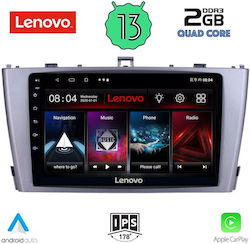 Lenovo Car Audio System for Toyota Avensis 2009-2015 (Bluetooth/USB/WiFi/GPS/Apple-Carplay/Android-Auto) with Touch Screen 9"