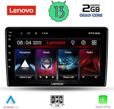 Lenovo Sistem Audio Auto pentru Ssangyong Rexton 2002-2006 (Bluetooth/USB/WiFi/GPS/Apple-Carplay/Android-Auto) cu Ecran Tactil 9"