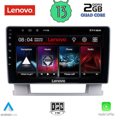 Lenovo Car Audio System for Opel Astra (Bluetooth/USB/WiFi/GPS/Apple-Carplay/Android-Auto) with Touch Screen 9"