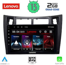 Lenovo Car-Audiosystem für Toyota Yaris 2006-2011 (Bluetooth/USB/WiFi/GPS/Apple-Carplay/Android-Auto) mit Touchscreen 9"