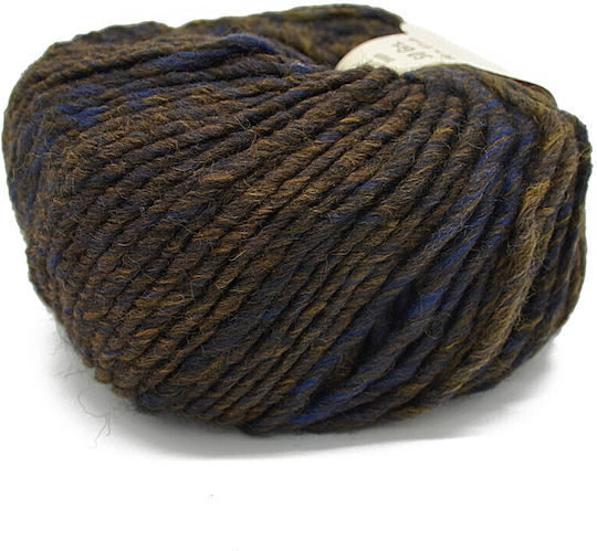 Handibrand Wool Knitting Yarn Brown 50gr