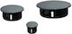 Component Cap for Lighting Fixtures Black 01.142.0010