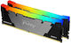 Kingston Fury Renegade Rgb 16GB DDR4 RAM cu 2 module (2x8GB) și Viteză 3600 pentru Desktop