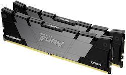 Kingston Fury Renegade 32GB DDR4 RAM with 2 Modules (2x16GB) and 3200 Speed for Desktop