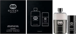 Gucci Guilty Pour Ανδρικό Σετ με Eau de Parfum 2τμχ