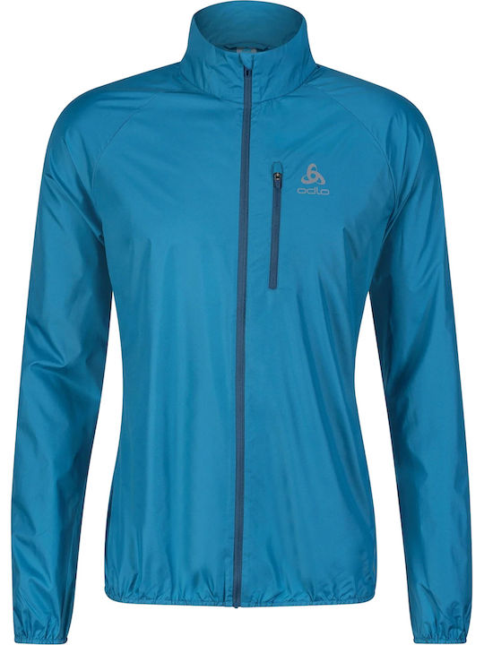 Odlo Zeroweight Activewear Jacket Blue