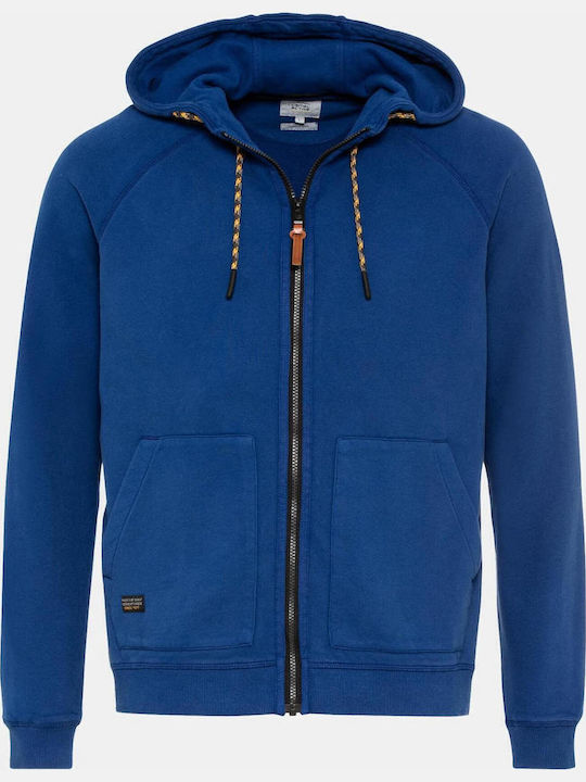 Hooded Light Blue Sweatshirt