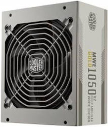 CoolerMaster MWE Gold 1050 White Version rev. 2.0 1050W Λευκό Τροφοδοτικό Υπολογιστή Full Modular 80 Plus Gold