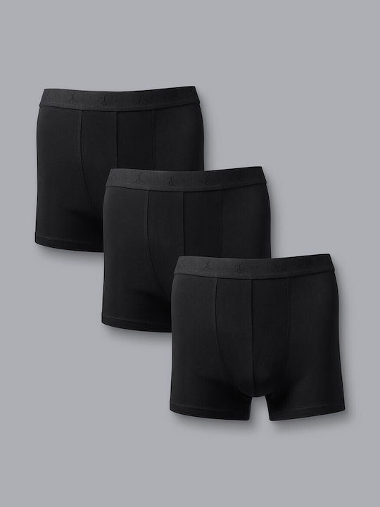 Ανδρικά Μποξεράκια Μαύρα 3Pack