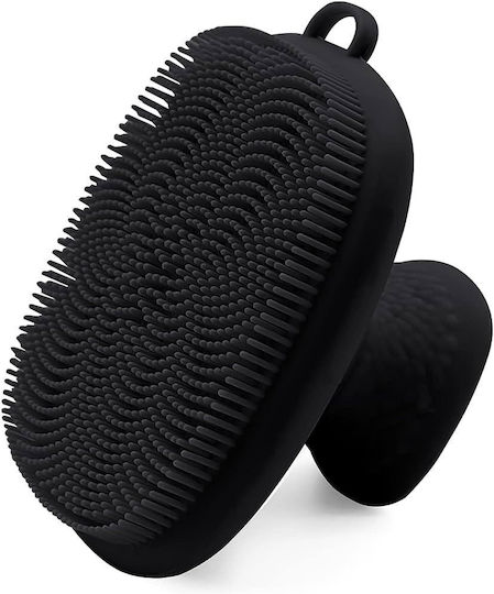 Bobby Warren Facial Cleansing Brush Black Silicone Face Scrubber Exfoliator