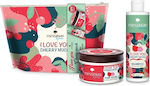 Messinian Spa I Love You Cherry Much Pochette Set de îngrijire a părului cu Șampon și Mască 2buc