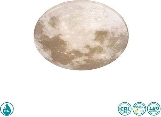 Trio Lighting Plafonieră de Tavan Baie 37buc Albă cu LED Integrat