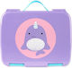 Skip Hop Zoo Bento Пластмасово детско контейнерче за храна Лилав