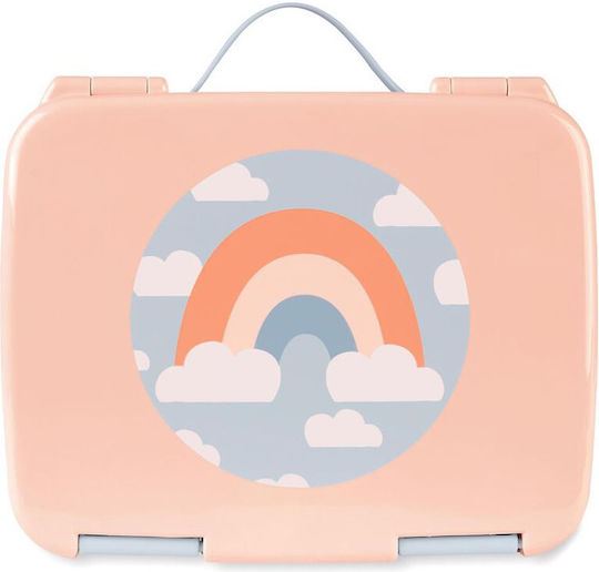 Skip Hop Spark Style Bento Πλαστικό Παιδικό Δοχείο Φαγητού Πορτοκαλί