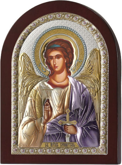 Prince Silvero Image Guardian Angel Silver 10x14cm
