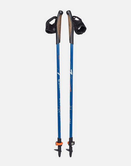 Ternua Pair of Telescopic Trekking Poles Blue 225gr
