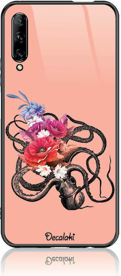 Flowerpus Back Cover Tempered Glass Πολύχρωμο (Huawei P Smart Pro)