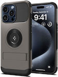 Spigen Slim Armor MagFit Back Cover Πλαστικό / Σιλικόνης Gunmetal (iPhone 15 Pro)