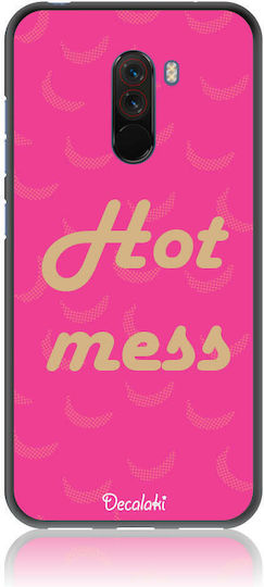 Hot Mess Задна корица Силикон Многоцветен (Pocophone F1)