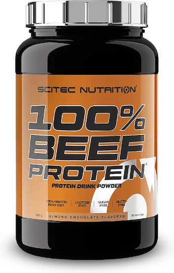 Biotech USA 100% Beef Protein Gluten & Lactose Free with Flavor Almond Chocolate 900gr