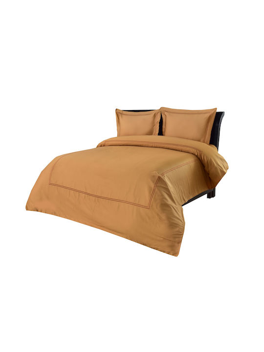 Anna Riska Classico 2 Σετ Σεντόνια King Size 270x270εκ. Cinammon (4τμχ)