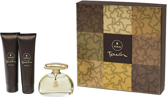 Tous Touch Damen Set mit Body Lotion 3Stück