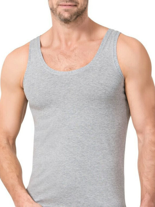 Men's Undershirt Sleeveless in Gray Color