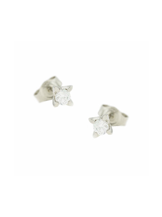 Senzio Belibasakis Earrings made of Platinum with Stones