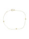 Senzio Belibasakis Bracelet made of Gold 14K with Pearls