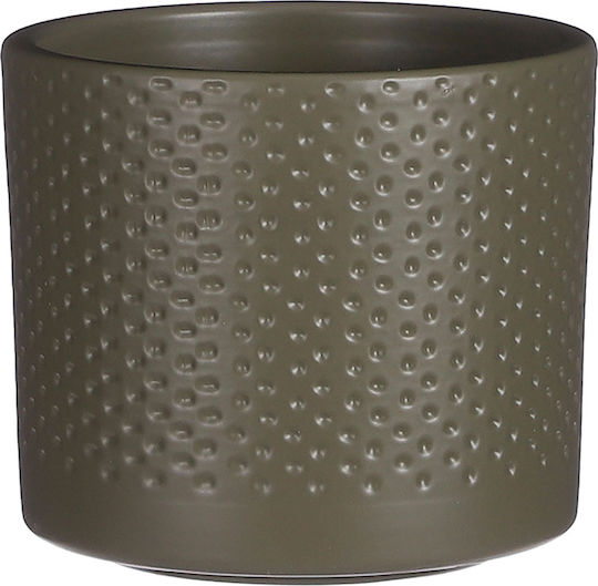 Edelman Plant Pot Ceramic Green
