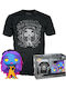 Funko Pop! Tees Movies: Corpse Bride - Emily (Black Light) (L) (Blacklight) (L)