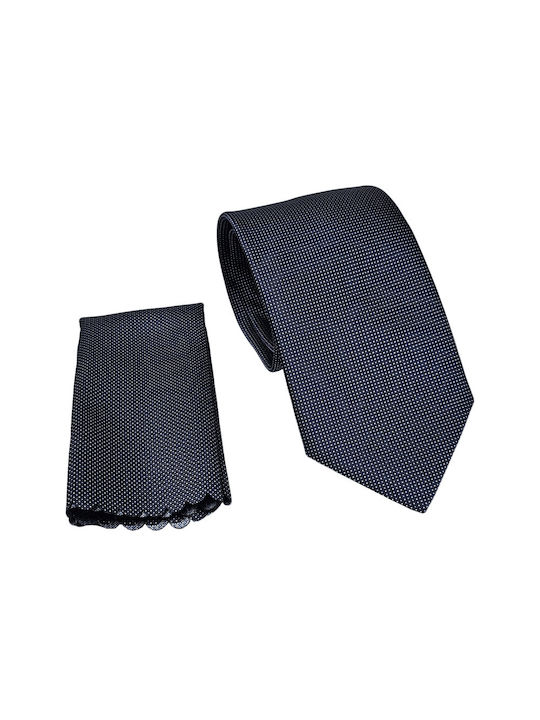 La Pescara Men's Tie Monochrome Navy Blue