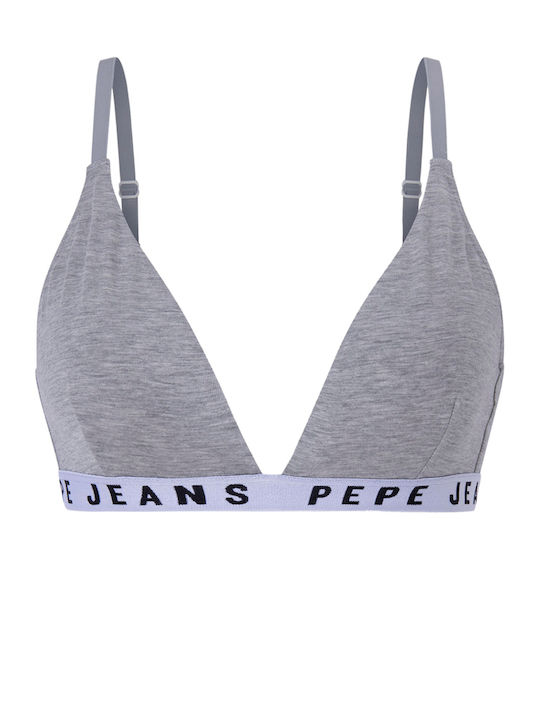 Pepe Jeans Bralette Σουτιέν Γκρι