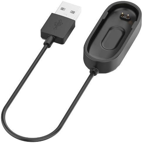 Καλώδιο Φόρτισης 17cm Wearable Charger Mi Band 3/Mi Smart Band 4 Blackς
